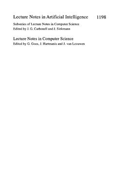 Nwana H.S., Azarmi N. (eds.) Software Agents and Soft Computing. Towards Enhancing Machine Intelligence