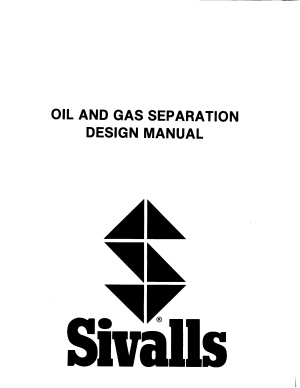 Sivalls C. Richard. Oil and Gas Separation. Design Manual