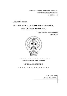 SGEM Multidisciplinary Scientific Conferences 2014. Book 1, Volume 3