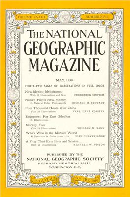 National Geographic Magazine 1938 №05