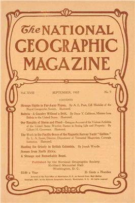 National Geographic Magazine 1907 №09