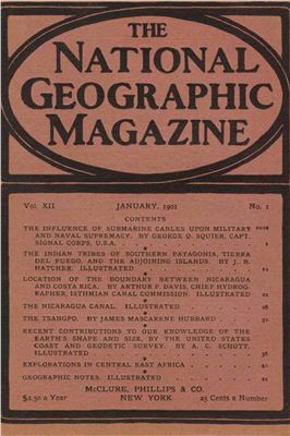National Geographic Magazine 1901 №01