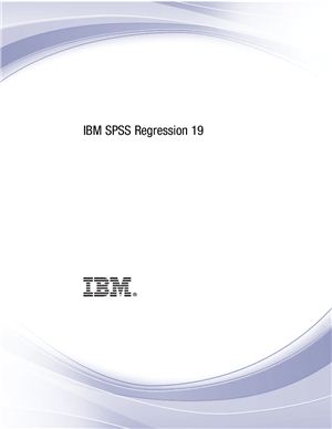 IBM SPSS Regression 19