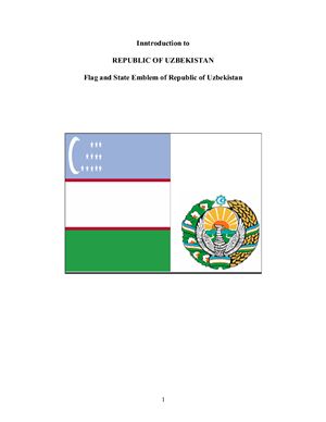Introduction to Uzbek Language