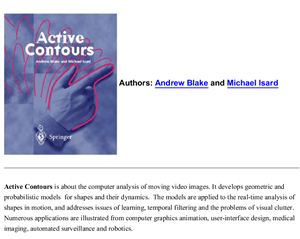 Blake A., Isard M. Active contours (две части и ролики)
