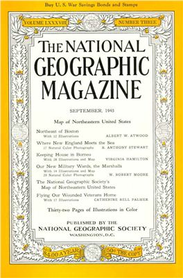 National Geographic Magazine 1945 №09