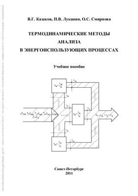 Казаков В.Г., Луканин П.В., Смирнова О.С. Термодинамические методы анализа в энергоиспользующих процессах