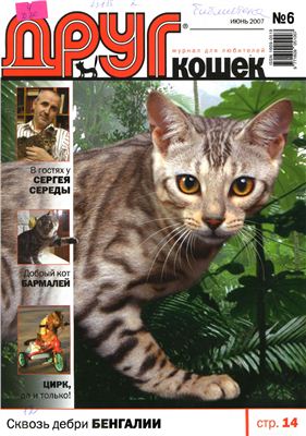 Друг. Журнал для любителей кошек 2007 №06