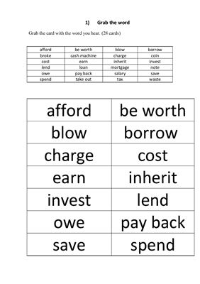 Money (New English File Intermediate)