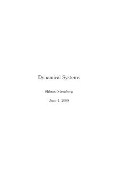 Sternberg S. Dynamical Systems