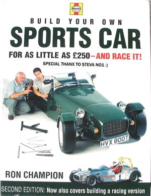 Champion R. Build Your Own Sports Car for as Little as ?250 and Race It!