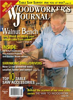 Woodworker's Journal 2012 Vol.36 №01 February