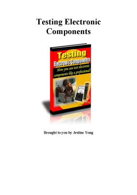 Yong Jestine. Testing Electronic Components