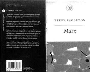 Eagleton Terry. Marx and Freedom