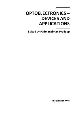 Predeep P. Optoelectronics - Devices and Applications