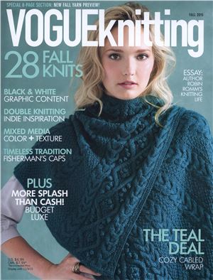 Vogue Knitting 2015 Fall