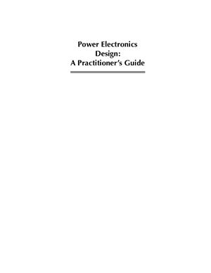 Keith H. Sueker. Power Electronics Design Guide