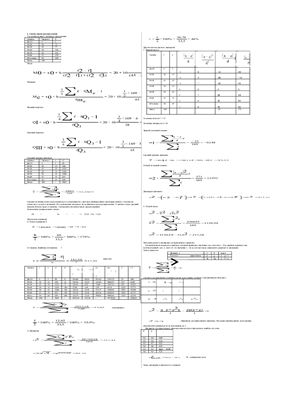 Вопросы и ответы по статистике с формулами (2011)