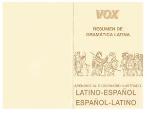 Vox - Resumen de Gramática Latina