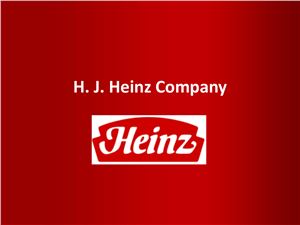 КСО презентация о Heinz
