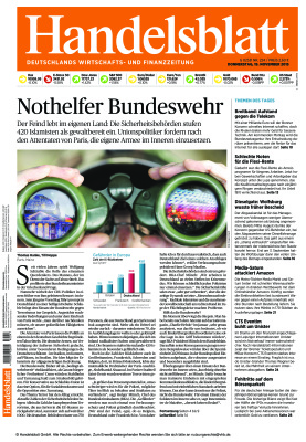 Handelsblatt 2015 №224 November 19