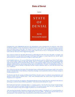 Woodward Bob. State of Denial: Bush at War