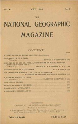 National Geographic Magazine 1900 №05