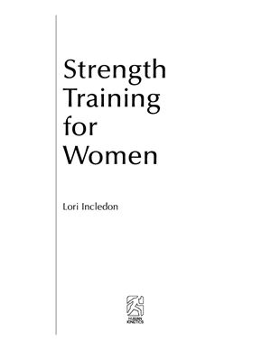 Incledon L. Strength Training for Women