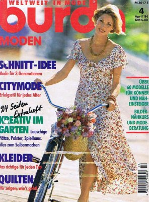 Burda Moden 1994 №04 апрель