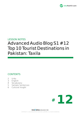 Innovative Language Learning. UrduPod101: Advanced Audio Blog SI