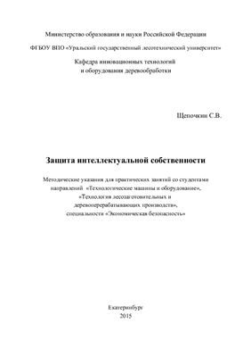 Щепочкин С.В. Защита интеллектуальной собственности