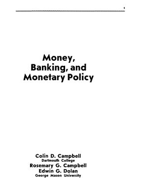 Долан Э. Дж. и др. Деньги, банковское дело и денежно-кредитная политика