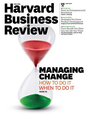 Harvard Business Review 2010 №06 June