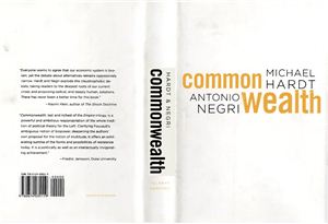 Hardt Michael, Negri Antonio. Commonwealth