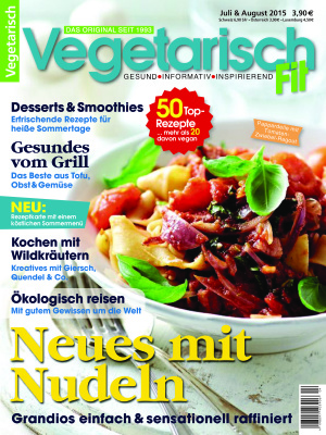 Vegetarisch Fit 2015 №04 Juli & August