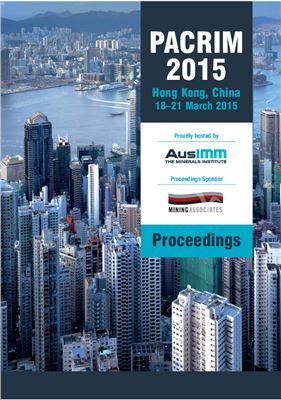 Pacrim 2015 Congress. 18-21 March 2015. Hong Kong, China. Abstracts