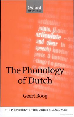Geert Booij. The Phonology of Dutch