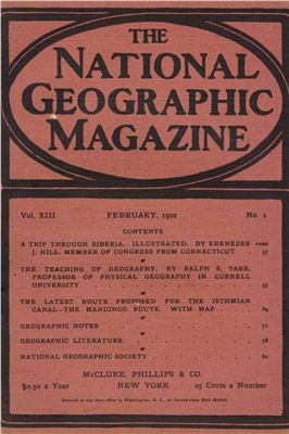 National Geographic Magazine 1902 №02