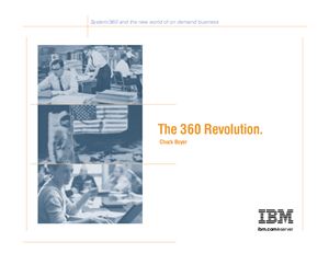 Boyer C. The 360 revolution