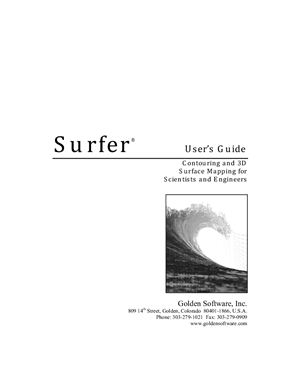 Surfer User’s Guide