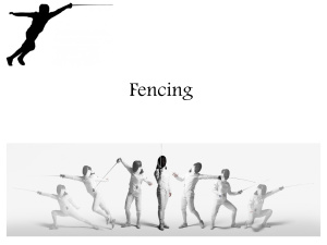Фехтование - fencing