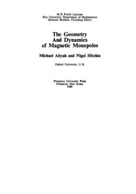 Атья М., Хитчин Н. Геометрия и динамика магнитных монополей