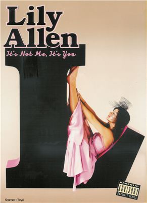 Lily Allen-Its Not Me Its You-Book