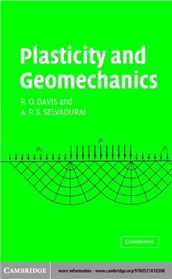 Davis R.O., Selvadurai A.P.S. Plasticity and Geomechanics