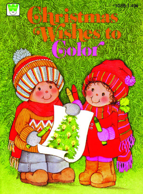 Christmas Wishes To Colour (Разукрашиваем рождественские подарки)