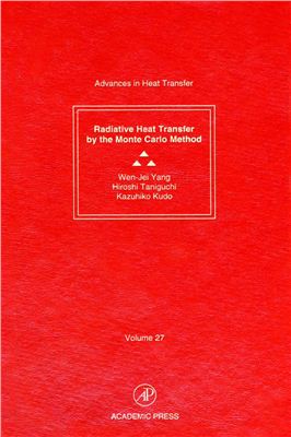 Yang W.J., Taniguchi H., Kudo K. Radiative Heat Transfer by the Monte Carlo Method