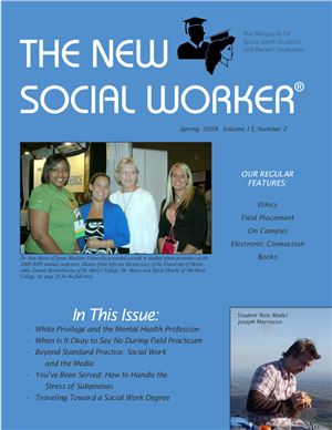 The New Social Worker 2008 Vol.15 №02
