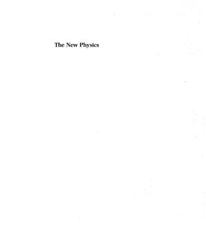 Davies P. (Ed.) The New Physics