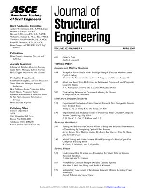 Journal of Structural Engineering 2007 №04