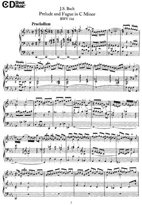 Бах И.С. Прелюдия и Фуга До Минор (BWV 546)